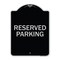 Signmission Designer Series-Reserved Parking 1, Black & Silver Heavy-Gauge Aluminum, 24" x 18", BS-1824-9766 A-DES-BS-1824-9766 - alternate 1